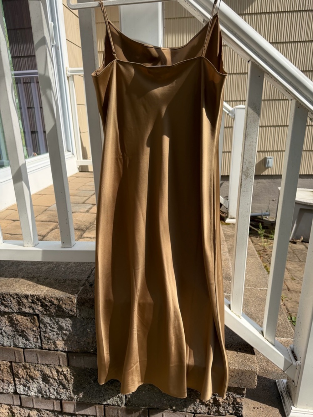NWOT J.Crew Gwyneth Slip Dress Champagne Sz 6 - Picture 5 of 9
